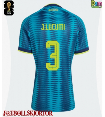 Colombia Jhon Lucumi #3 Bortatröja Dam VM 2026 Kortärmad